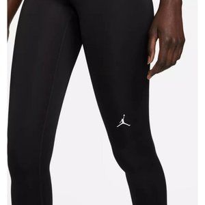 NIKE Women's JORDAN Sport Logo Tight Leggings Black SIZE MEDIUM new with tags